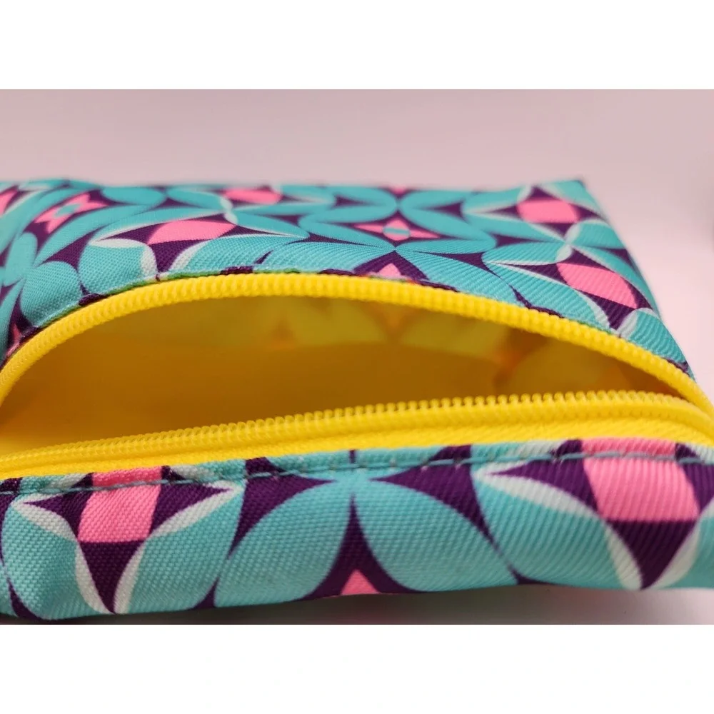 Vintage clinique‎ makeup bag NWT geometric pattern